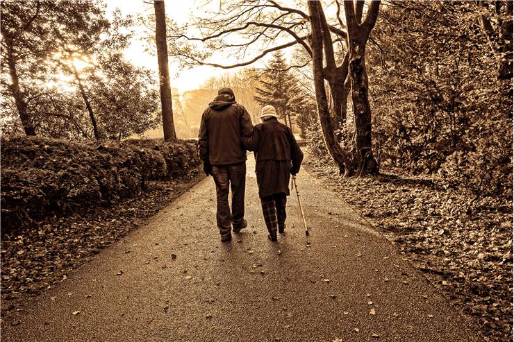 Seniors Walking